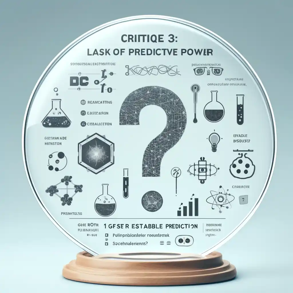 Critique 3 Lack of Predictive Power