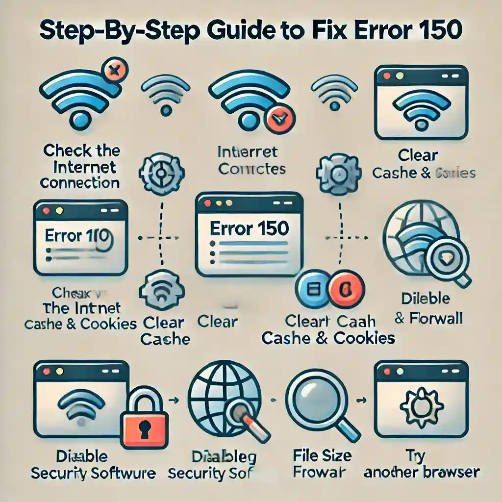 Step-by-Step Guide to Fix Error 150 