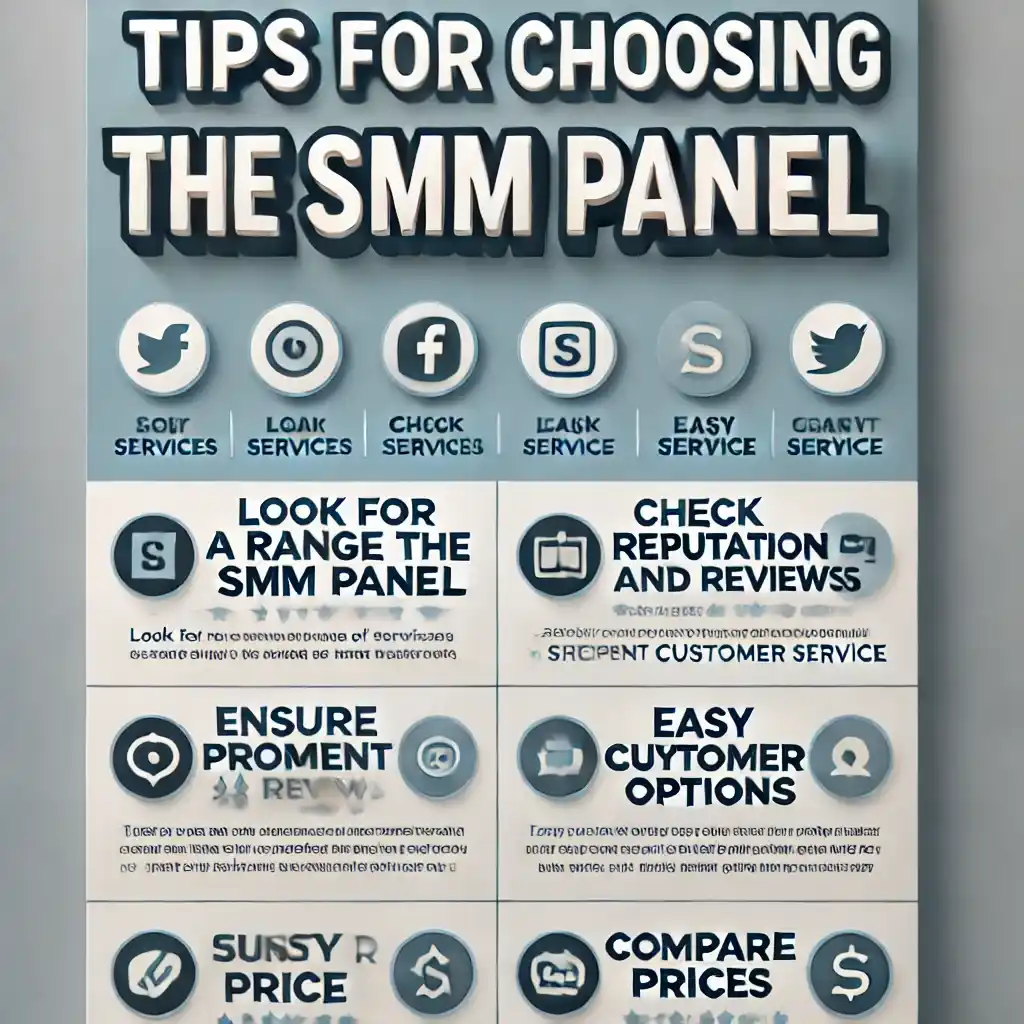 Tips For Choosing The Right SMM Panel