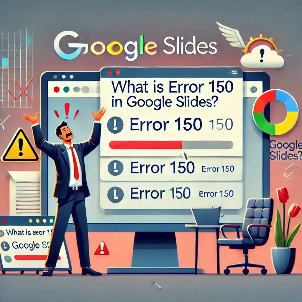 What is Error 150 in Google Slides 